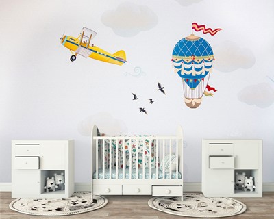 Babykamer Behang Modellen