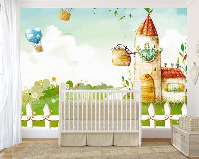 Babykamer Wallpaper Afbeelding