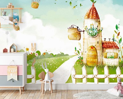 Babykamer Wallpaper Afbeelding