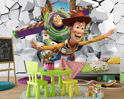 Toy Story Kinderkamer Behang