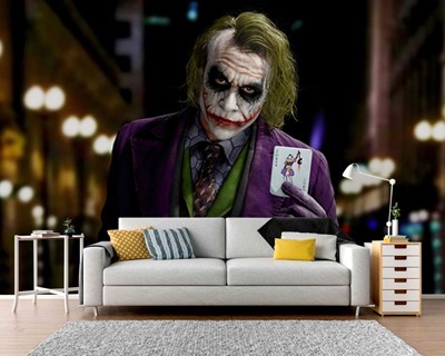 Heath Ledger Joker-achtergrondmodel