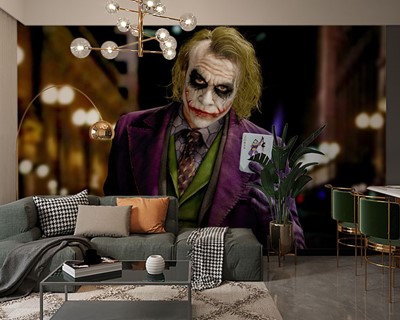 Heath Ledger Joker-achtergrondmodel