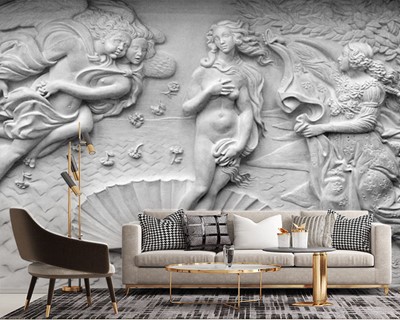 Sculptuur Look Wallpaper Work