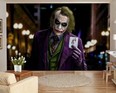 Heath Ledger Joker-achtergrondmodel