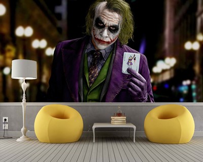 Heath Ledger Joker-achtergrondmodel