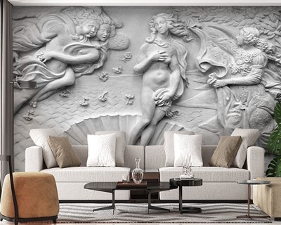 Sculptuur Look Wallpaper Work