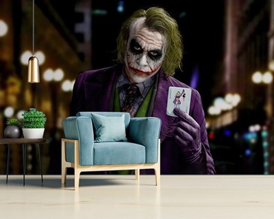 Heath Ledger Joker-achtergrondmodel
