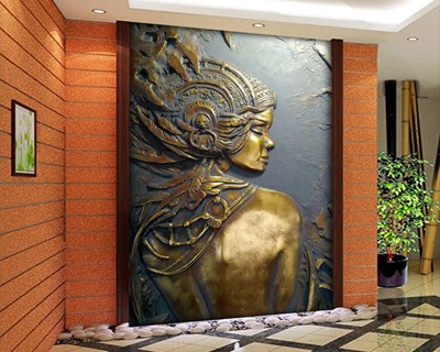 Sculptuur Look Wallpaper Afbeelding