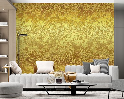 Gouden Textuur Vloer Behang