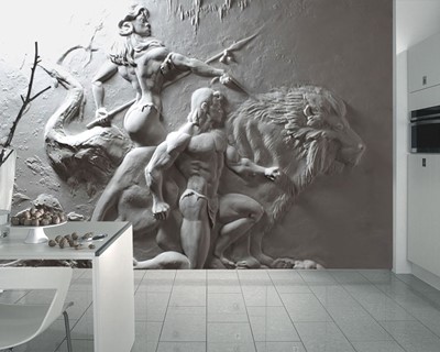 Sculptuur Look Wallpaper Afbeelding