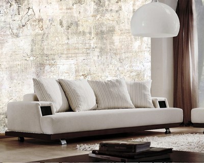 Betonnen muurlook behang