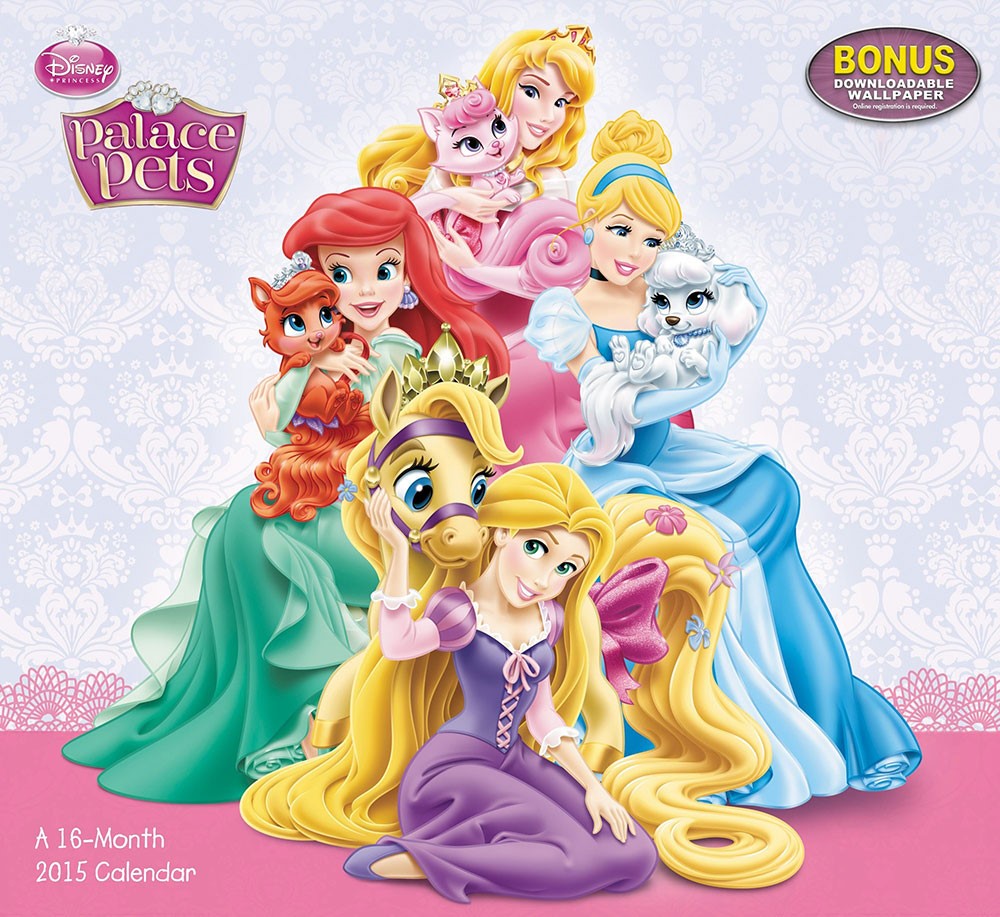 Disney Prinses en haar huisdieren Wallpaper