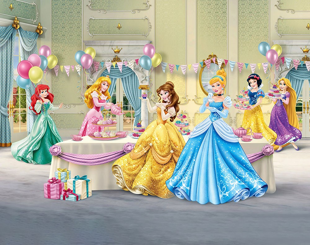Disney Prinsessen Behangmodel