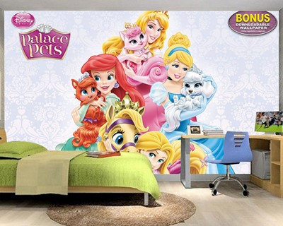 Disney Prinses en haar huisdieren Wallpaper