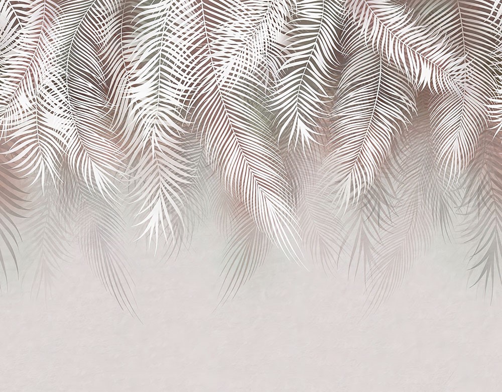 Palmboom Bladeren Behang