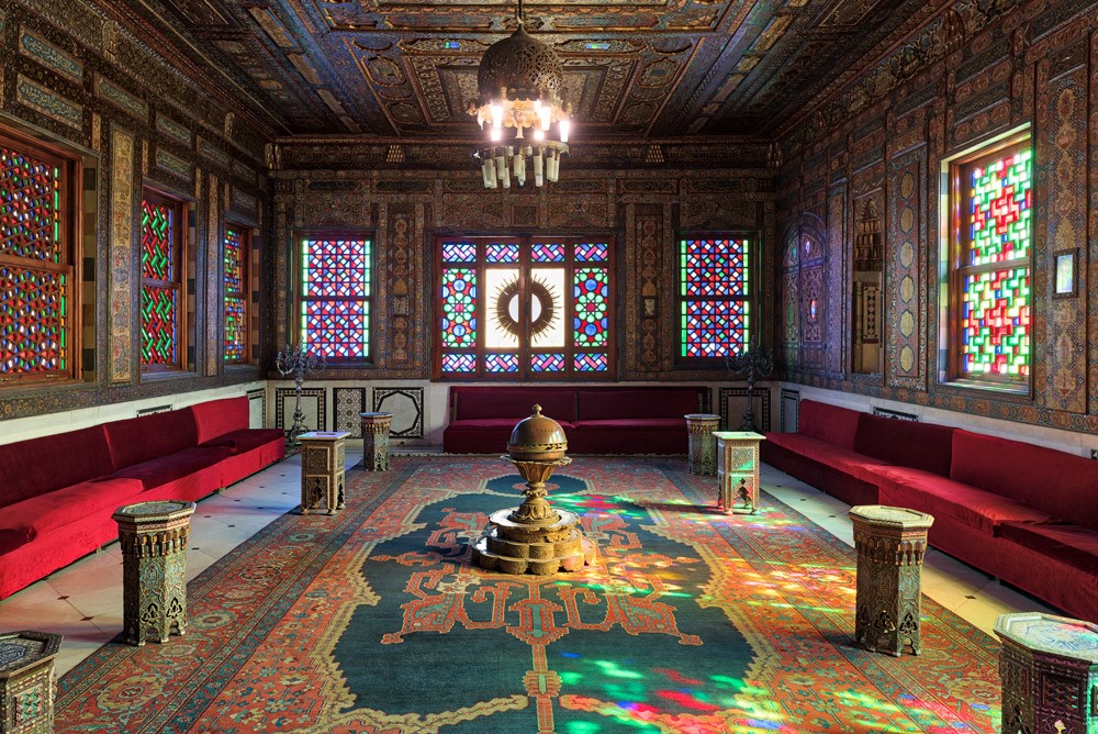 Prins Mohamed Ali Palace Interieur Behang