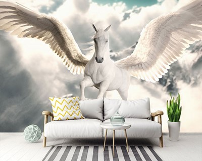 Pegasus Paard Foto Wallpaper Afbeelding