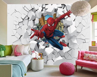 Spider-Man Kinderkamer Behang
