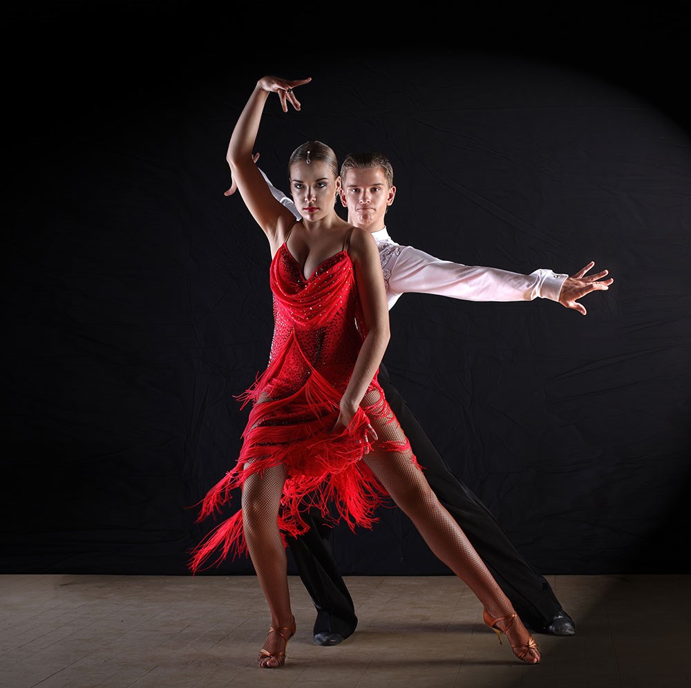 Latin Dance thema behang