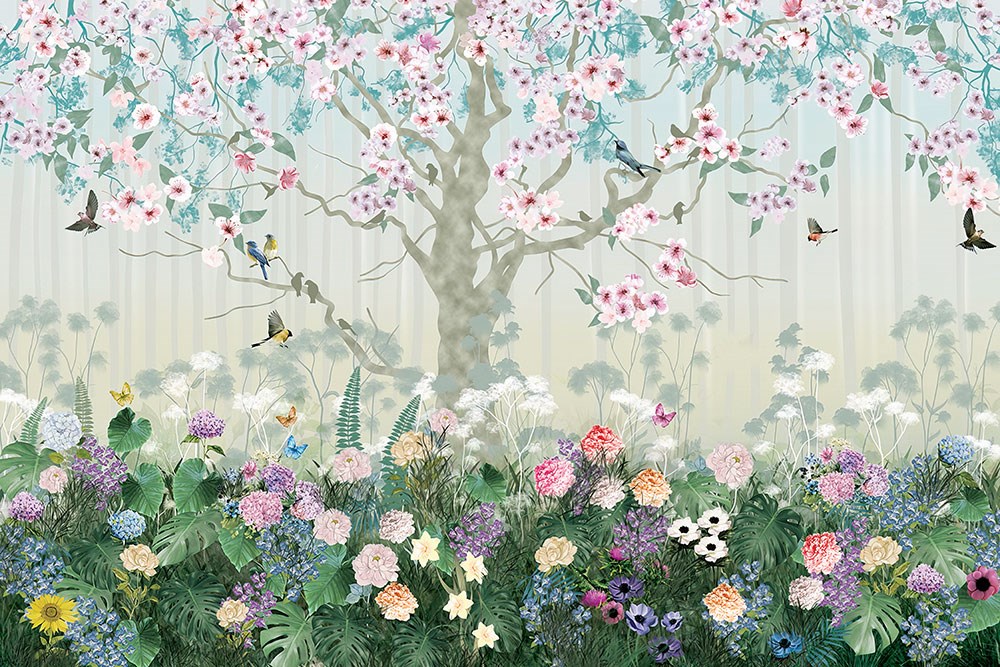 Bloemen Bos Achtergronden