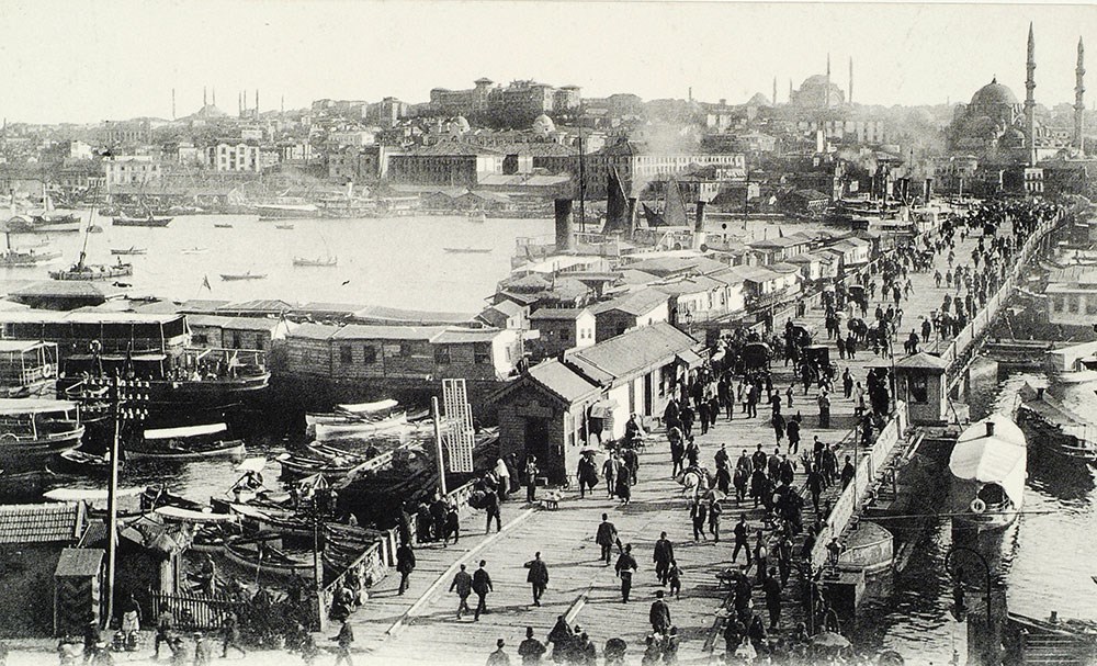 Oud Istanbul Landschapsbehang