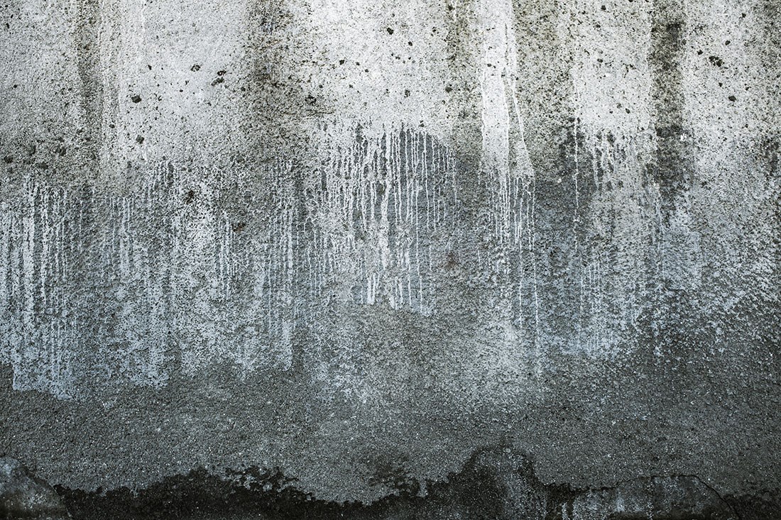 Vuile betonnen vloer behang