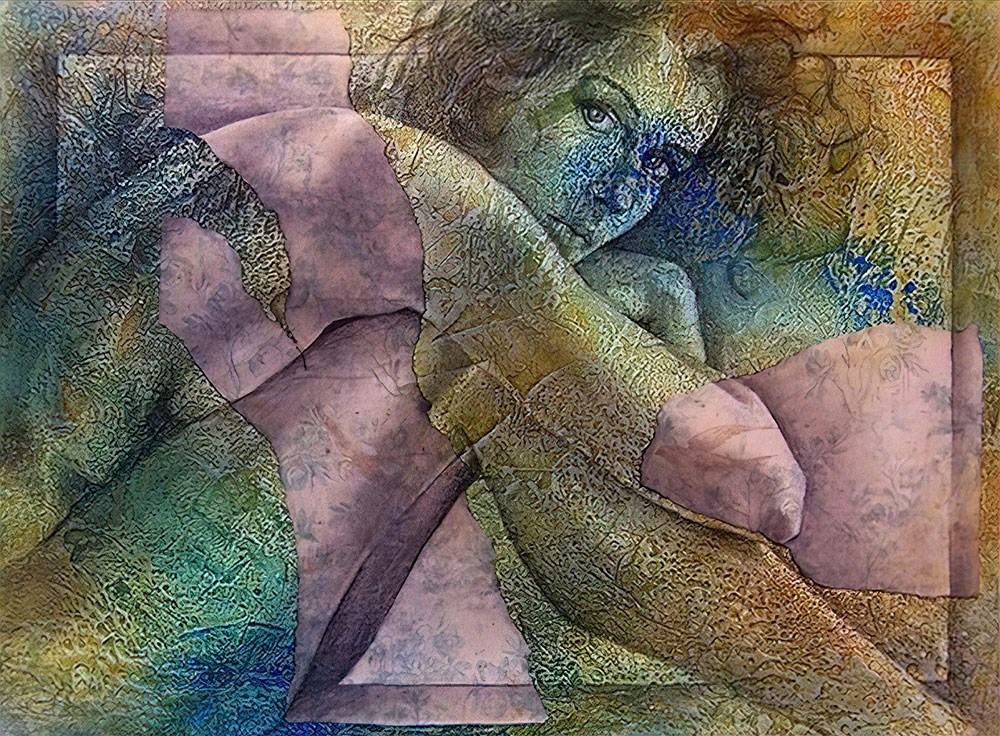 Vrouwen Canvas Behang