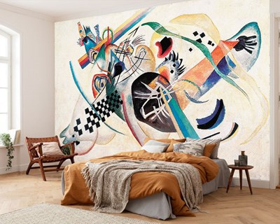 Vasily Vasilievich Kandinsky Abstract Schilderij Behang