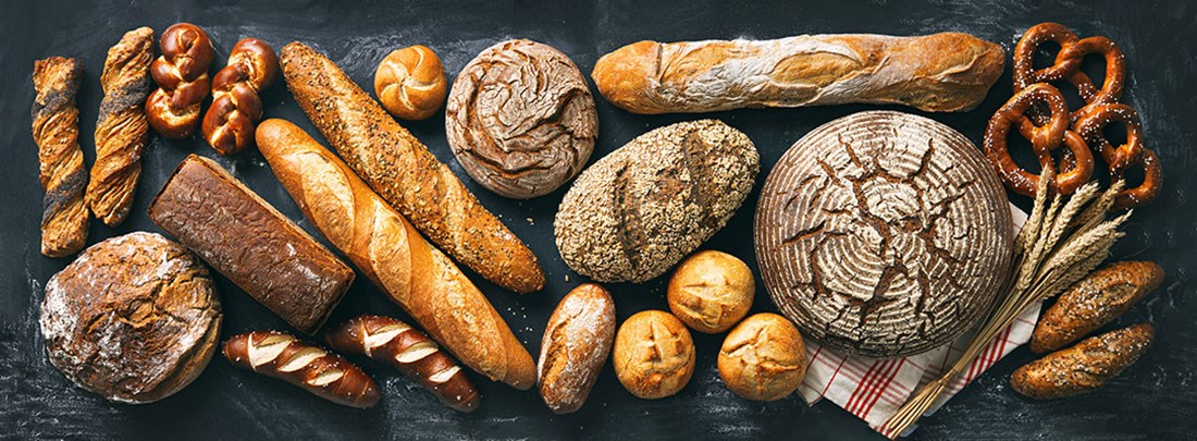 brood en bakkerijproducten behang