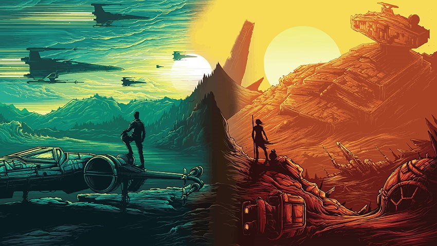 Star Wars themabehang 