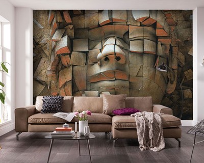 Modelleer behang van Cubes