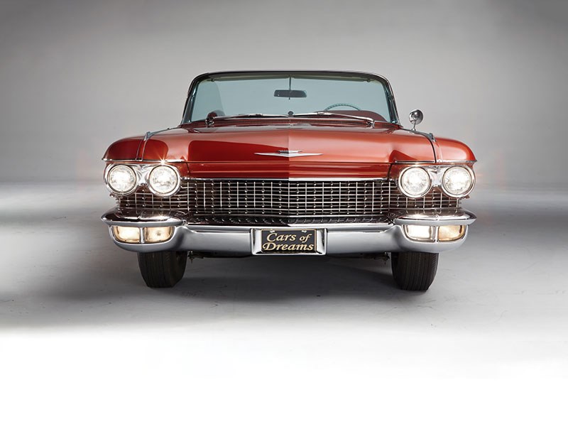 Rood Cadillac Auto Geïllustreerd Behang