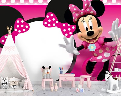 Minnie Mouse Kinderkamer Behang