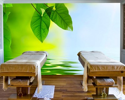 behang voor spa-massagecentra