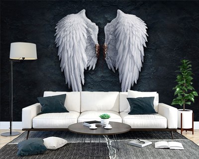 engelenvleugels behang