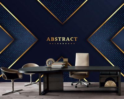 3D-designbehang voor kantoor