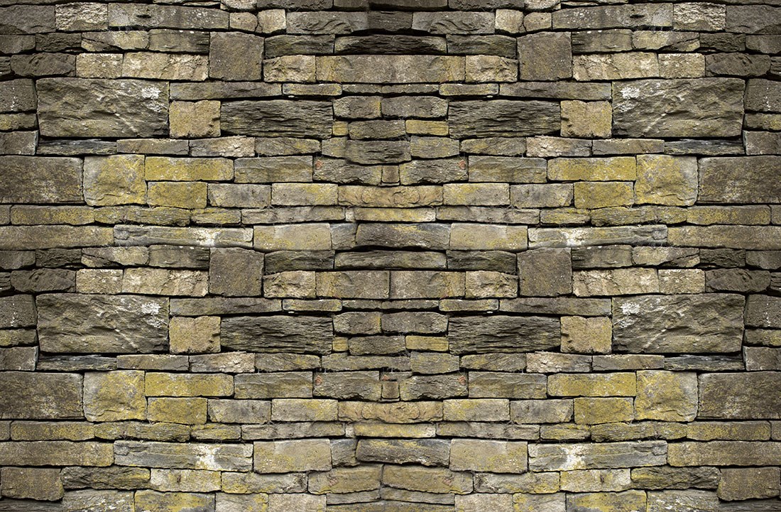 oud stenen structuurvloerbehang 