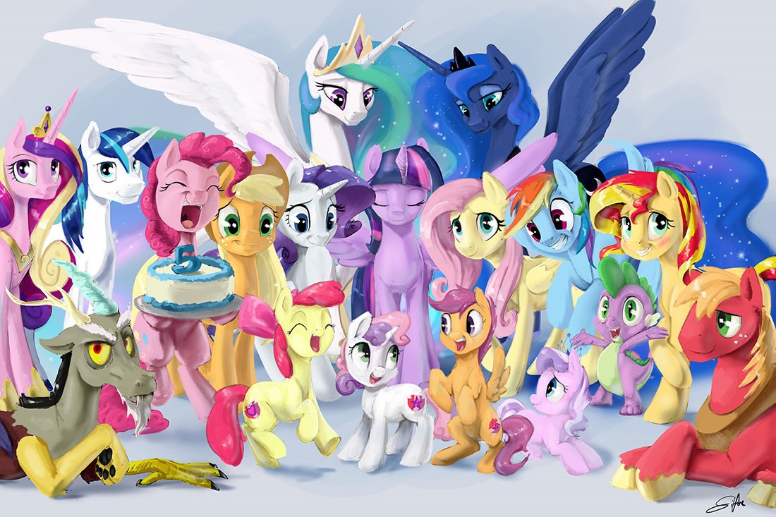 My Little Pony-themabehang