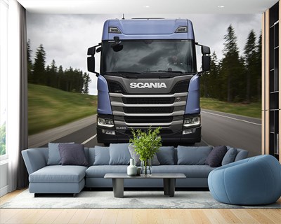 Scania vrachtwagenfotobehang