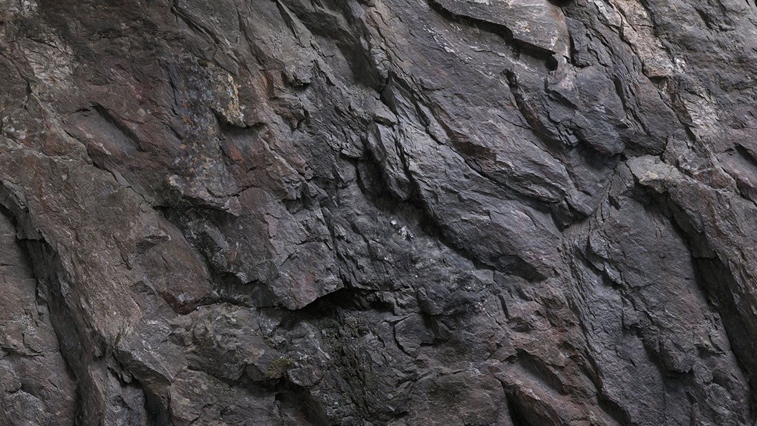 Reliëf rotsstructuur behang