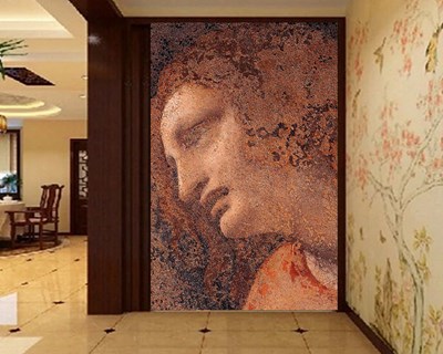 Leonardo Da Vinci Schilderij Behang