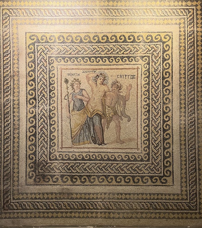 Zeugma Museum Mozaïek Behang 