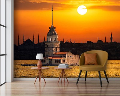 Istanbul Maiden Tower Thema-Behang 