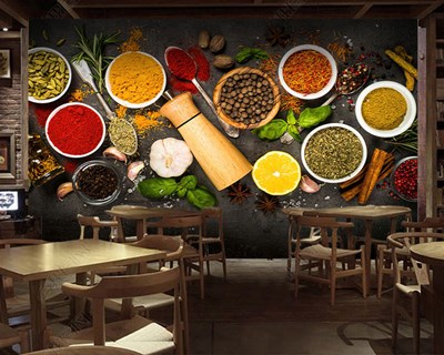 Spice Illustrated achtergronden