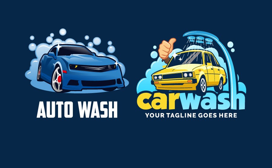 Car Wash Themabehang