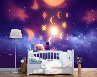 Babykamer Themabehang