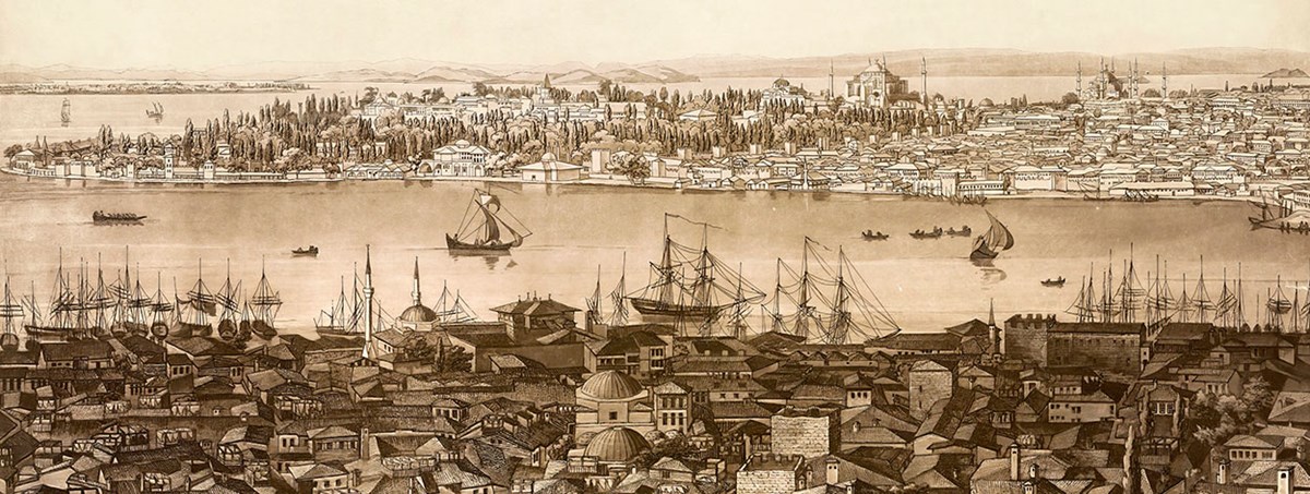 Ottomaans tijdperk Istanbul fotobehang