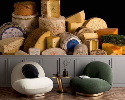 Gerijpte Kaasbehang