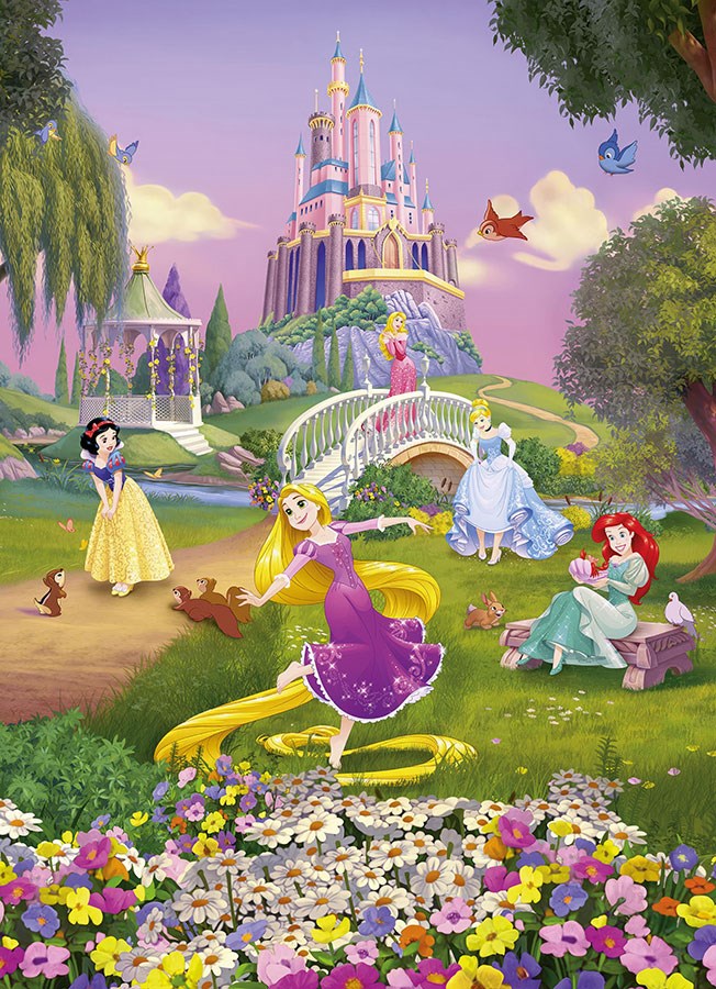 Disney Princesses Meisjeskamer Behang 