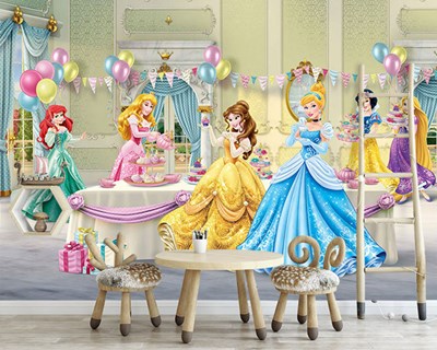 Disney-prinsessen behang